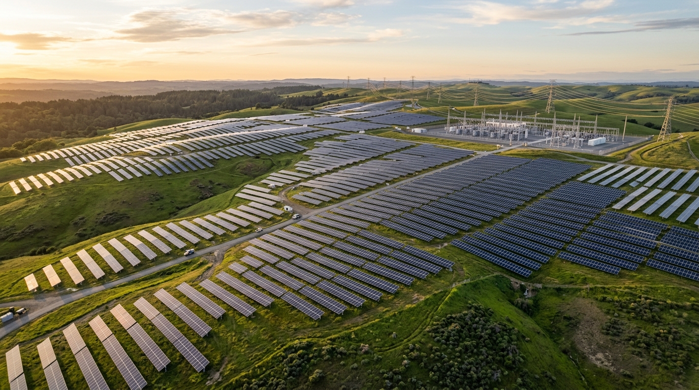 Bhavnagar Solar Park - 150 MW Ground Mount Solar Installation